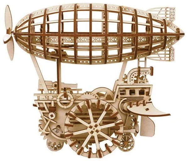 ROBOTIME Air Vehicle LK702 3D Ξύλινο Μηχανικό Puzzle