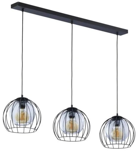 Κρεμαστό Φωτιστικό Οροφής Ράγα UNIVERSO μαύρο 4483 TK Lighting-4483-Μαύρο 4483
