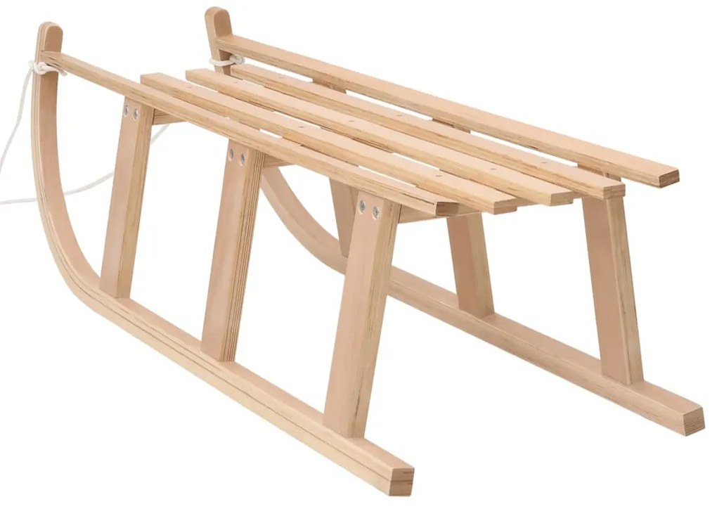 vidaXL Έλκηθρο Χιονιού 110 x 40 x 34 εκ. από Κόντρα Πλακέ