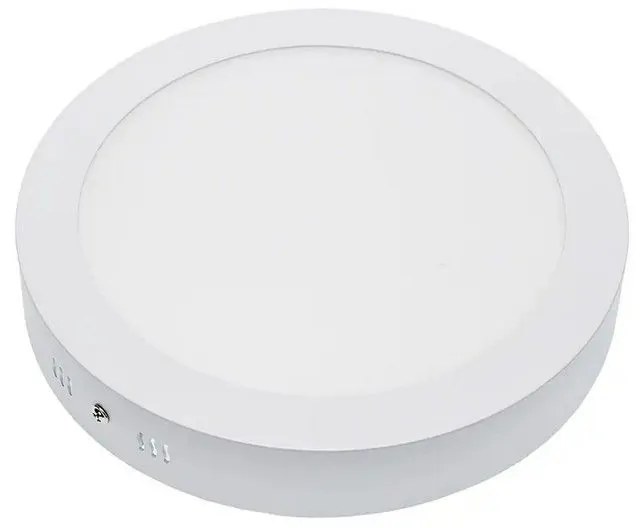 Panel Led Mini Επιφανειακό MTN-24041 12W 6000K 960lm 16x3,8cm White Metanor Round