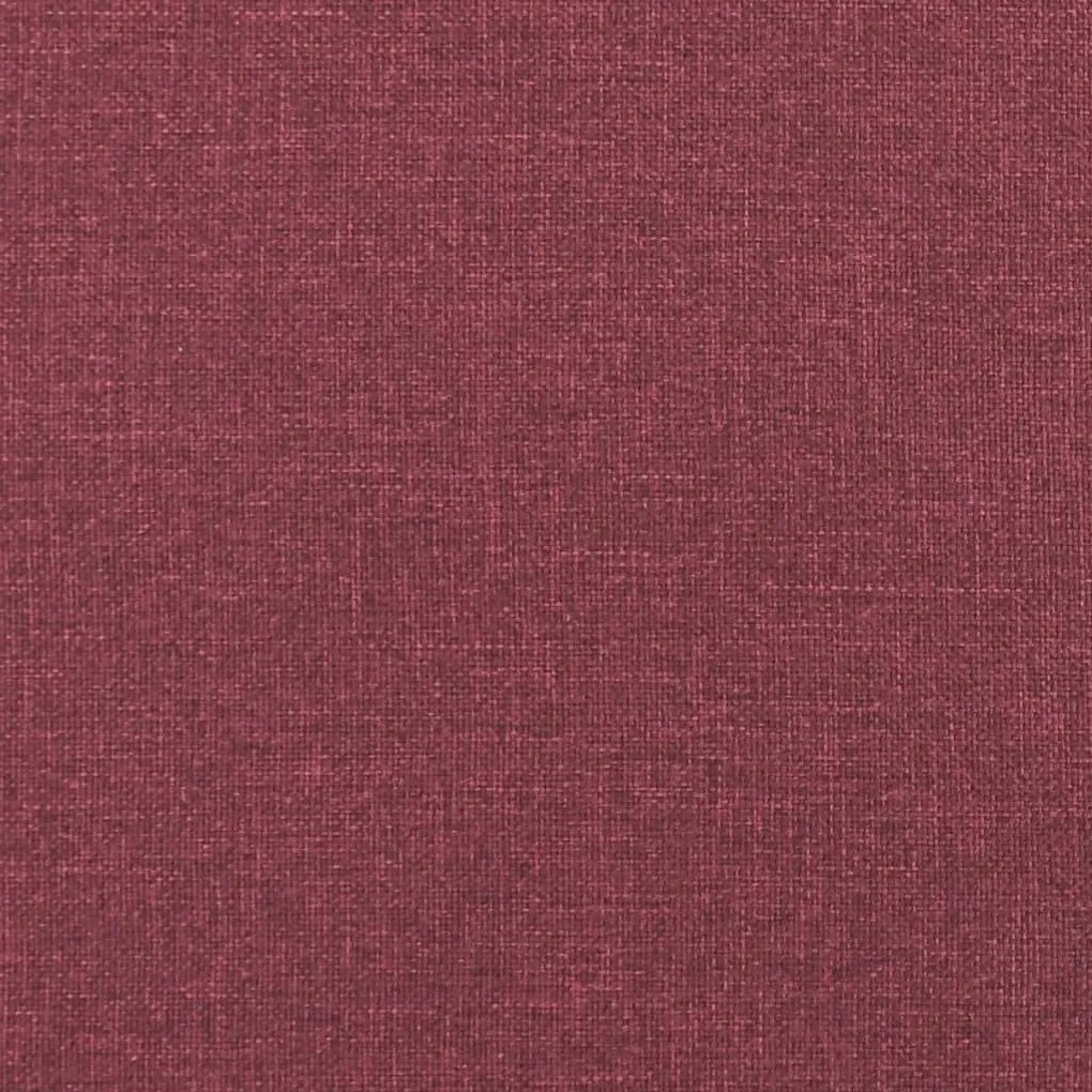 vidaXL Πολυθρόνες Σετ 2 Τεμαχίων Μπορντό από Ύφασμα με Μαξιλάρια