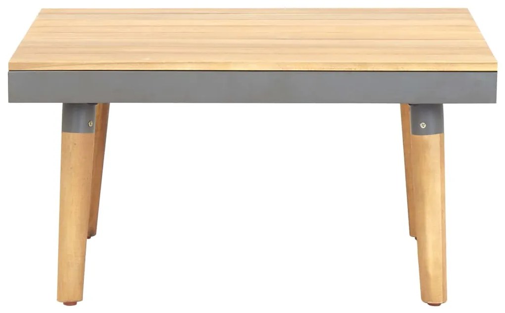 vidaXL Τραπεζάκι Σαλονιού Κήπου 60 x 60 x 31,5 εκ. Μασίφ Ξύλο Ακακίας