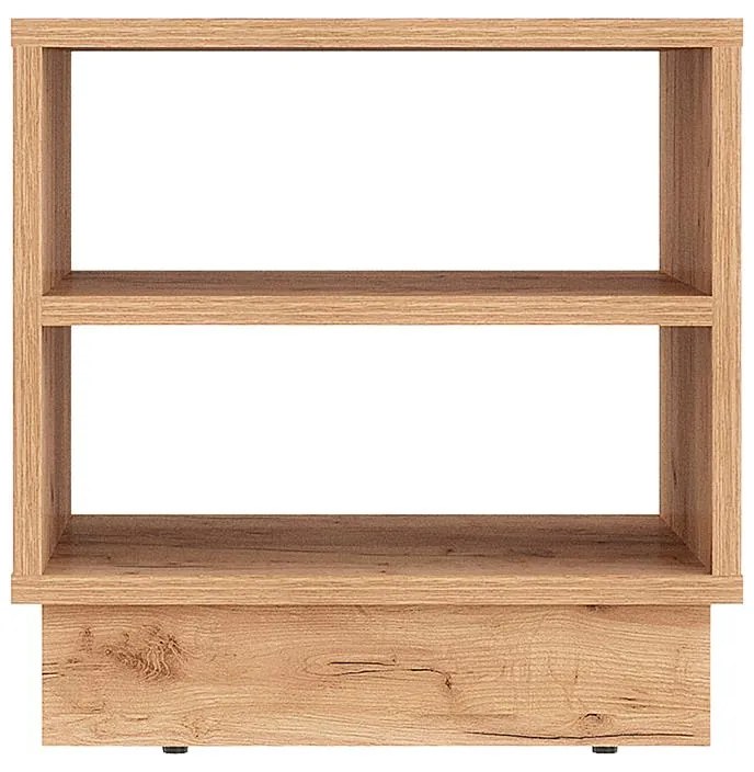 Κομοδίνο Mason μελαμίνης σε oak απόχρωση 40x32x40εκ 40x32x40 εκ.