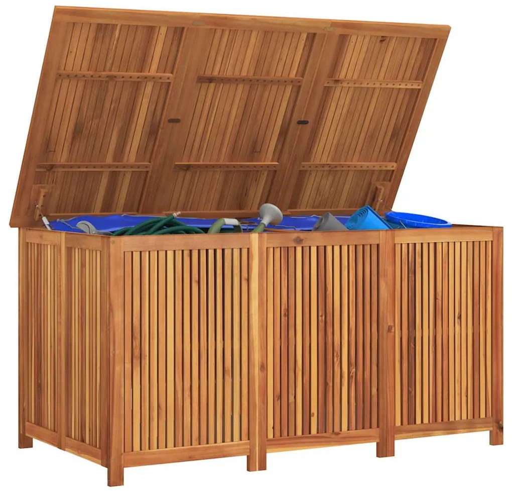 vidaXL Μπαούλο Αποθήκευσης Κήπου 150x80x75 εκ. από Μασίφ Ξύλο Ακακίας