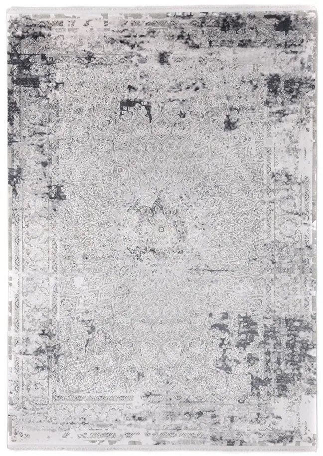 Χαλί Bamboo Silk 6794B L.GREY ANTHRACITE Royal Carpet - 160 x 230 cm - 11BAM6794B.160230 - 11BAM6794B.160230