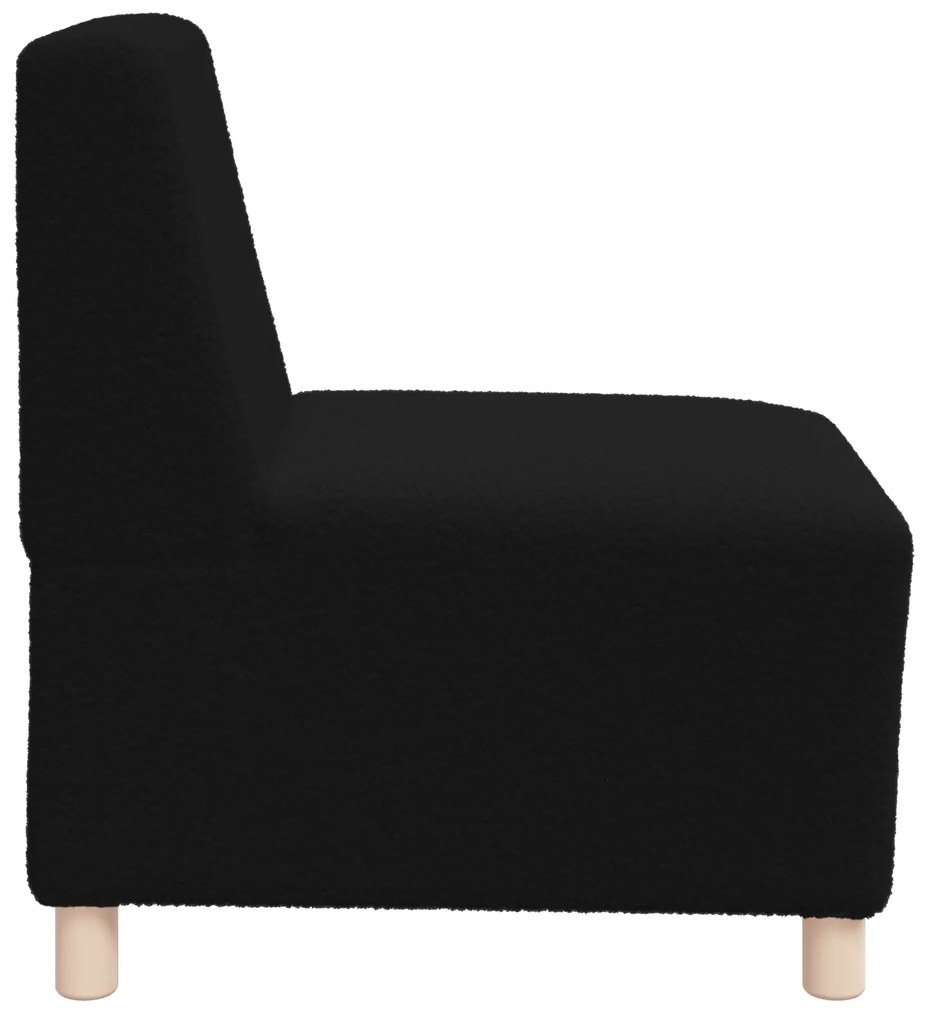 vidaXL Καθίσμα Σαλονιού 2 pcs Μαύρο 55 x 74 x 82 εκ. Βελούδο