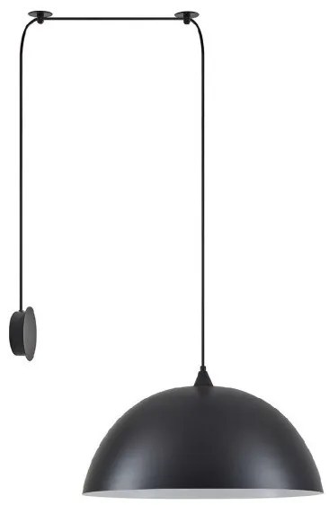 Απλίκα Φωτιστικό Τοίχου Μαύρο ADEPT Φ50 77-8890 Homelighting-77-8890-Μαύρο 77-8890