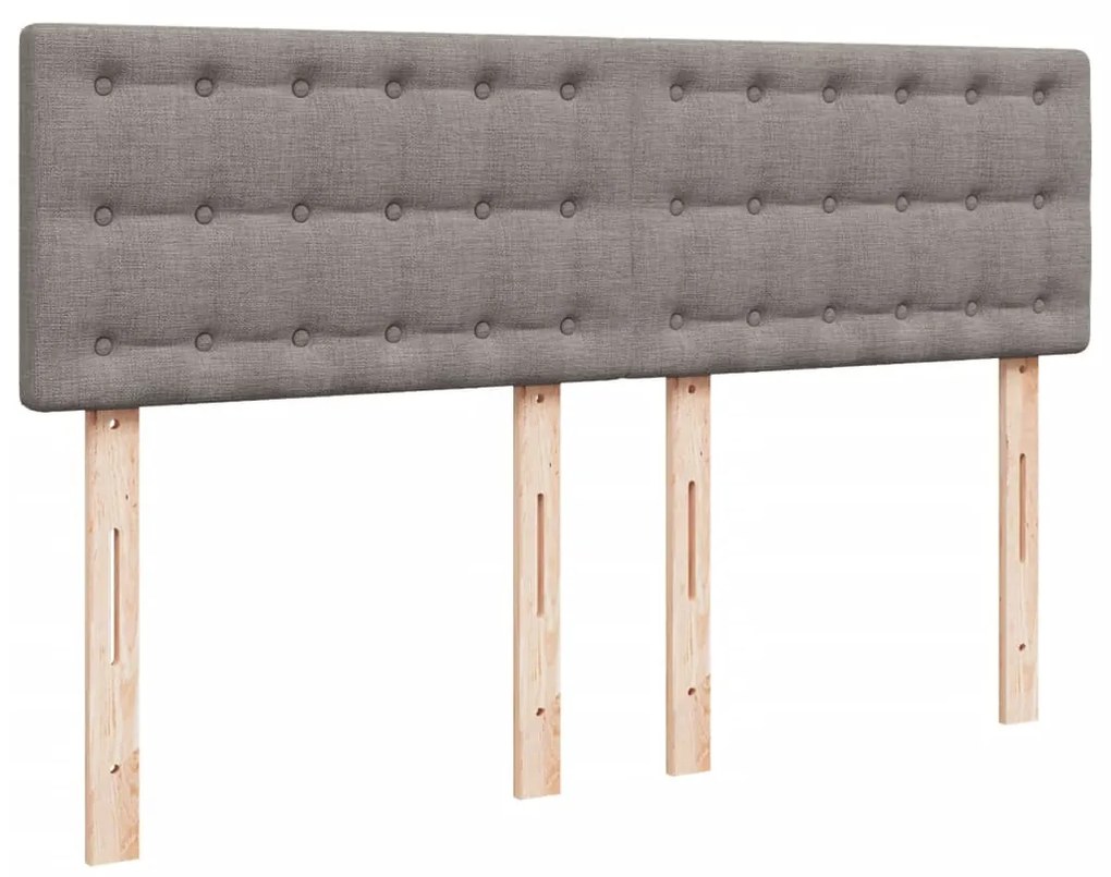 ΚΡΕΒΑΤΙ BOXSPRING ΜΕ ΣΤΡΩΜΑ TAUPE 160X200 ΕΚ. ΥΦΑΣΜΑΤΙΝΟ 3287525