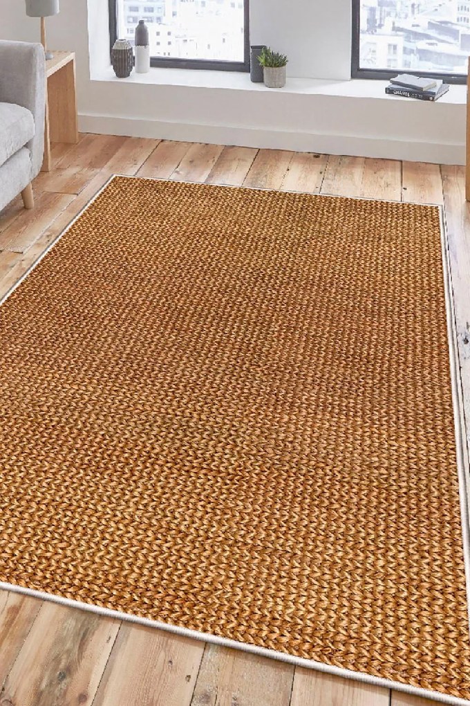 Χαλάκι Κουζίνας Woosonıl058 708HFT4224 Brown Conceptum Hypnose 50X80 Βαμβάκι