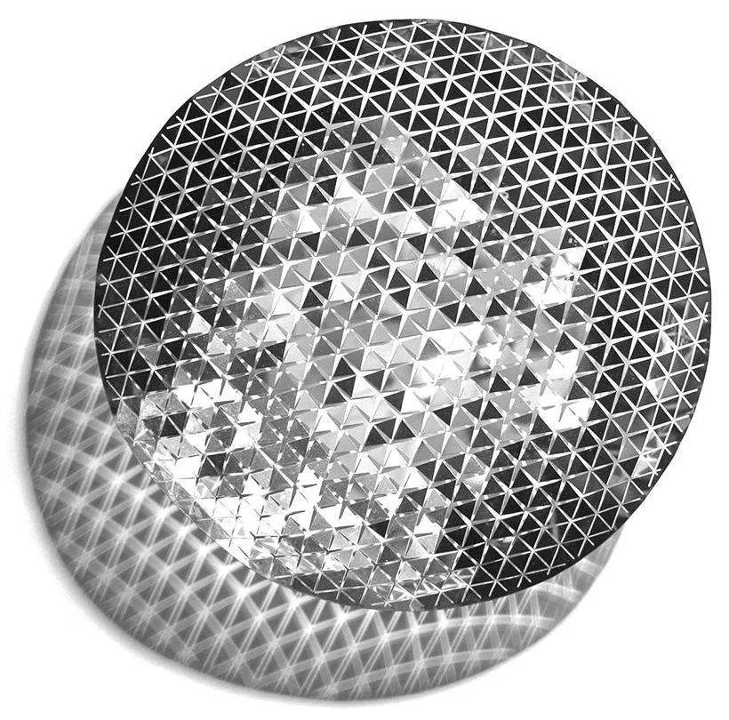 Διακοσμητικό Μπωλ Push PMX-S Φ24cm Silver Fundamental Metal