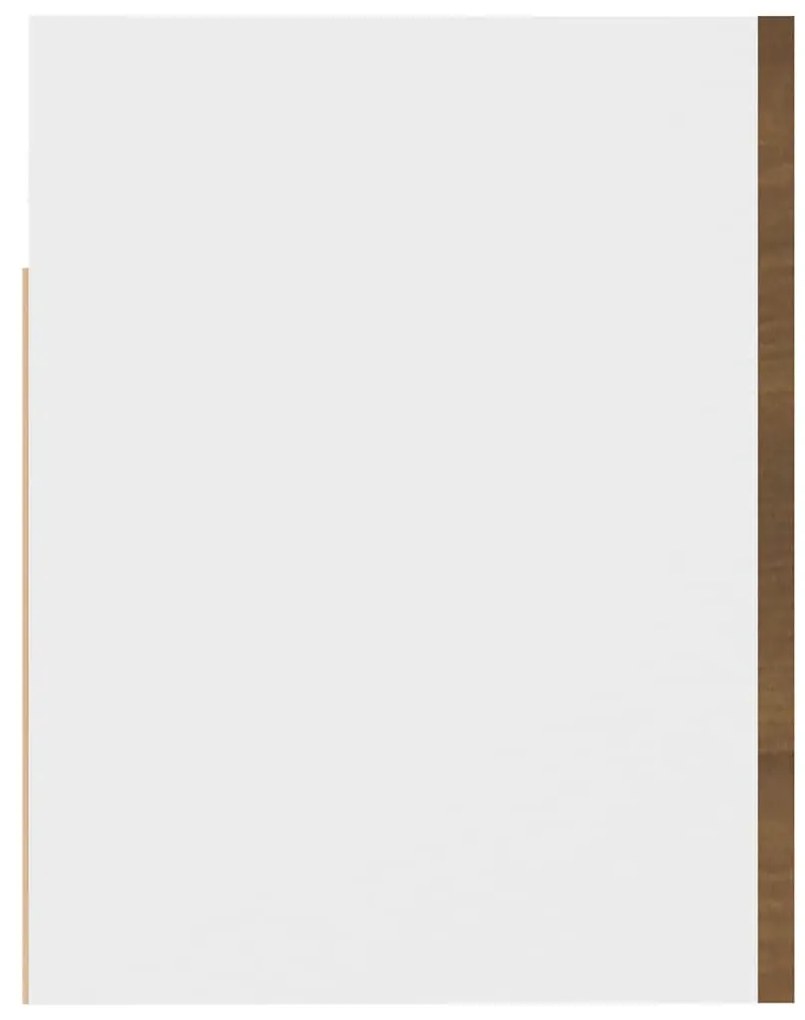 vidaXL Κρεμαστό Ντουλάπι "Lyon" Καφέ Δρυς 60x31x40 εκ. από Τεχνητό Ξύλο