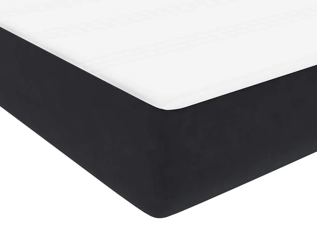 BOX SPRING ΚΡΕΒΑΤΙ ΜΕ ΣΤΡΩΜΑ ΜΑΥΡΟ 80X210 ΕΚ. ΒΕΛΟΥΔΙΝΟ 3316283