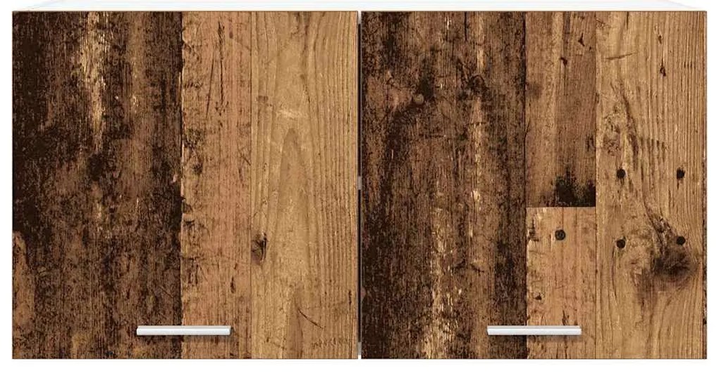 vidaXL Κρεμαστό ντουλάπι Παλιό ξύλο 80 x 31 x 40 εκ Επεξεργασμένο ξύλο