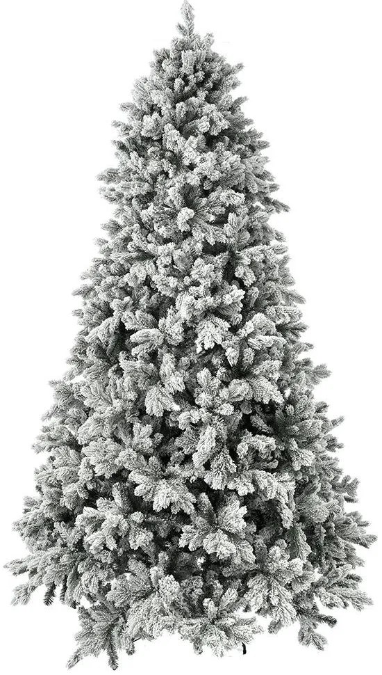 Χριστουγεννιάτικο Δέντρο Flocked Sugar Pine 78100 270cm (4656tips) White-Green