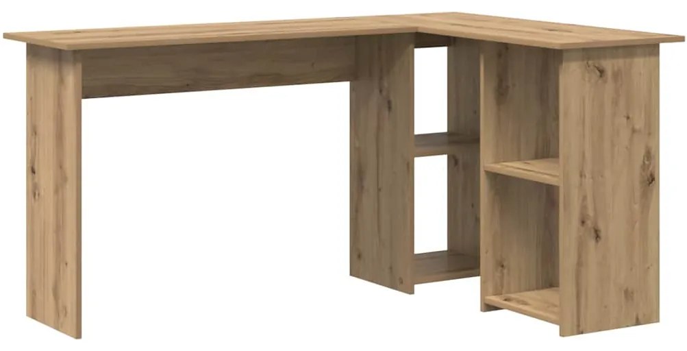 vidaXL Γραφείο artisan δρυς 142 x 102 x 73 εκ Επεξεργασμένο ξύλο