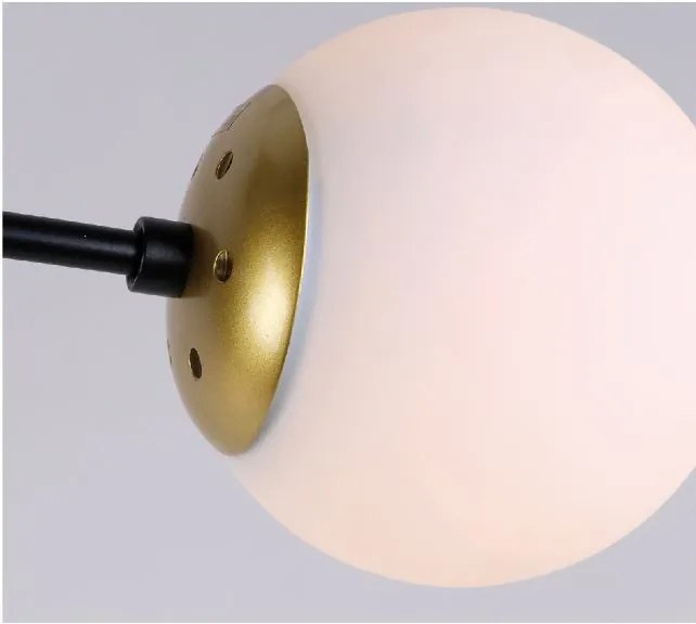 Φωτιστικό Οροφής - Πλαφονιέρα KQ S0982-6 CROSS BLACK AND GOLD CEILING Ε3 - 77-8180 - 51W - 100W - 77-8180