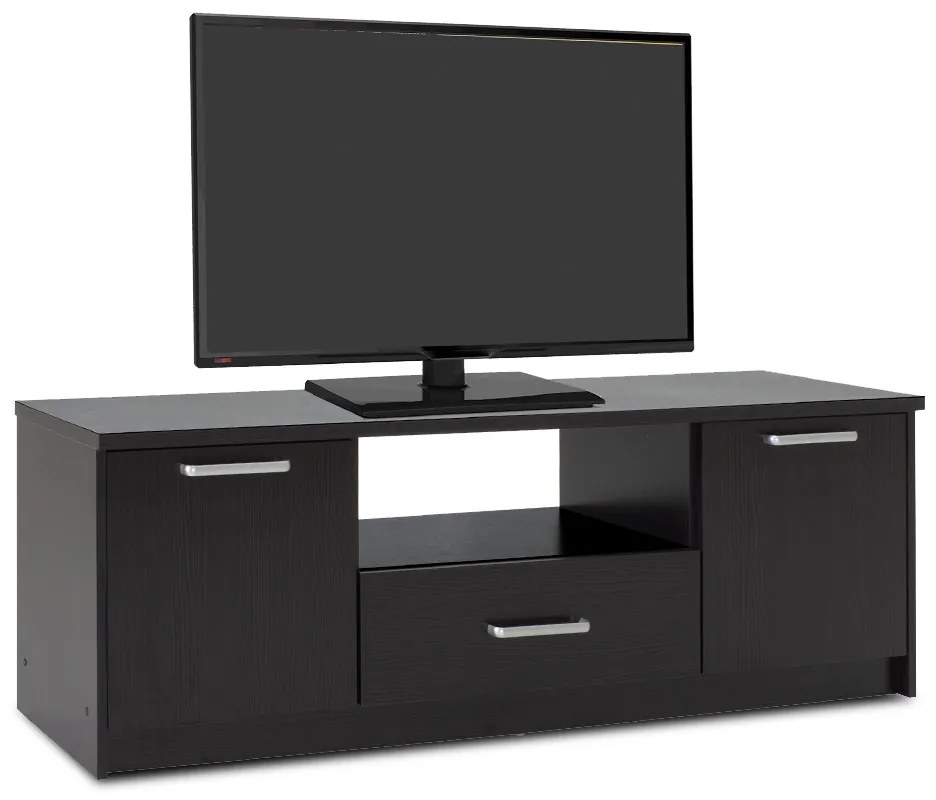 Έπιπλο τηλεόρασης OLYMPUS pakoworld χρώμα wenge 144x39x50,5εκ - 123-000042 - 123-000042