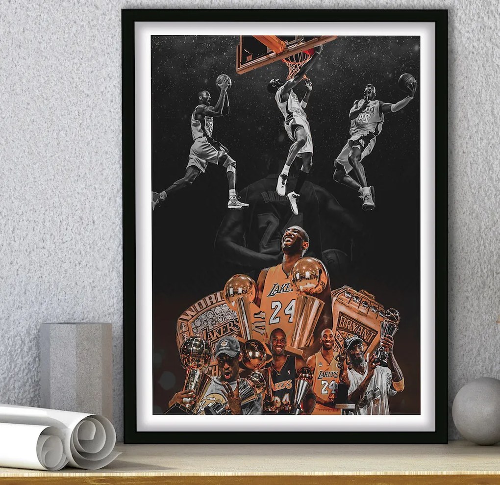 Πόστερ &amp; Κάδρο Kobe Bryant The King SNK251 30x40cm Εκτύπωση Πόστερ (χωρίς κάδρο)