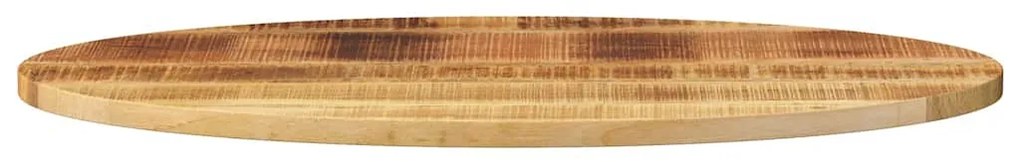 vidaXL Επιφάνεια Τραπεζιού Οβάλ 110x40x3,8 εκ. Μασίφ Ξύλο Μάνγκο
