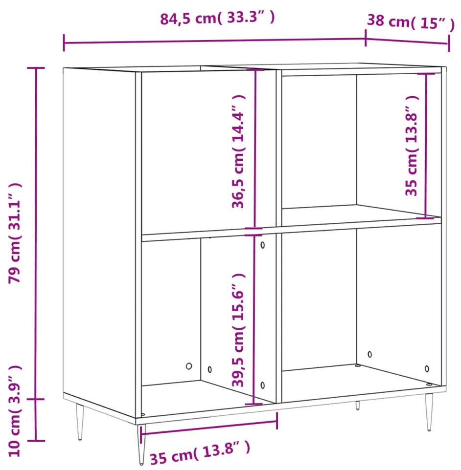 ΈΠΙΠΛΟ ΔΙΣΚΩΝ ΛΕΥΚΟ 84,5 X 38 X 89 ΕΚ. ΑΠΟ ΕΠΕΞΕΡΓΑΣΜΕΝΟ ΞΥΛΟ 831764