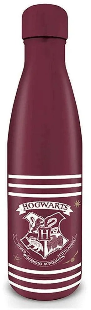 Μπουκάλι - Θερμός Harry Potter - Crest  Stripes MDB25453 550ml Bordeaux-White Pyramid Metal