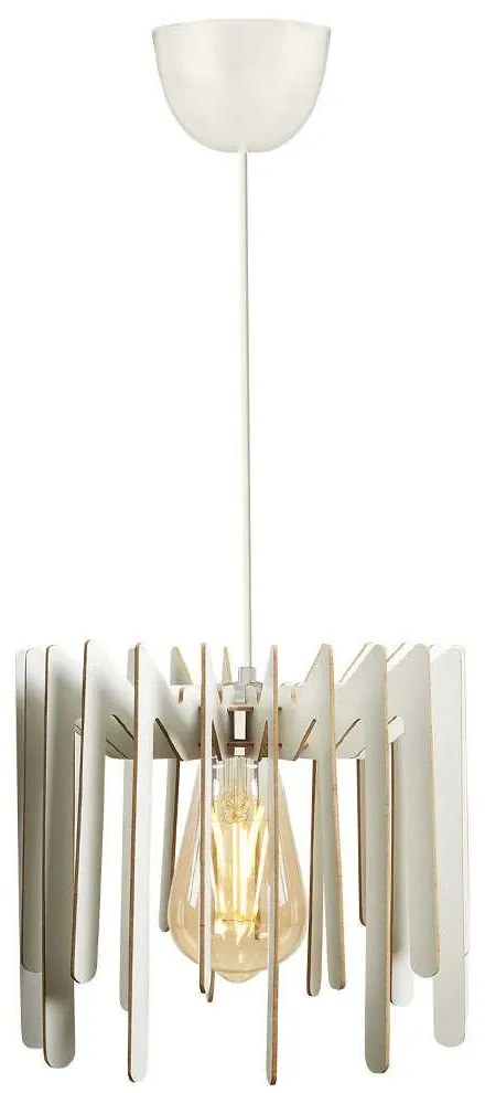 Φωτιστικό Οροφής 390FLH1553 Φ23x55cm 1xE27 40W White Opviq