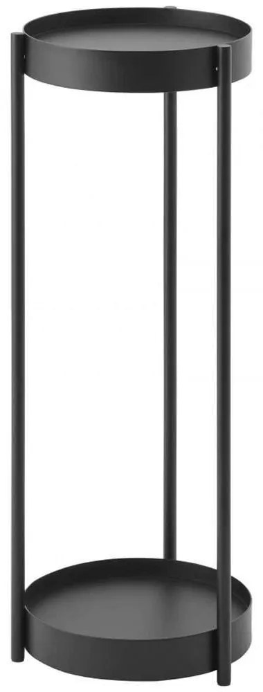 Ανθοστήλη YMZK4367 26,5x25x70cm Black Yamazaki Steel,Polypropylene