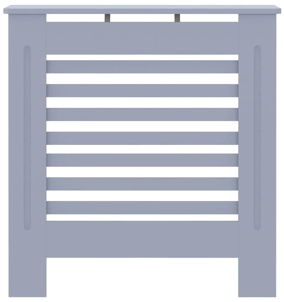 vidaXL Κάλυμμα Καλοριφέρ Γκρι 78 εκ. από MDF