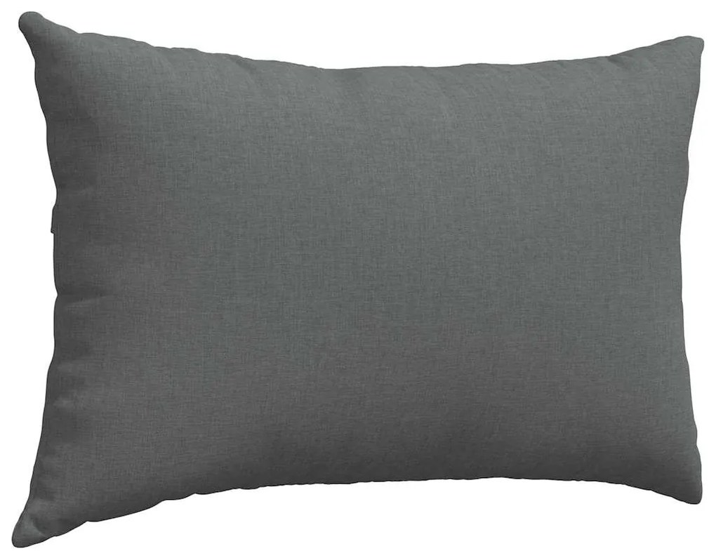 vidaXL Μαξιλάρι Καναπέ 2 pcs Σκούρο Γκρι 60 x 40 cm ύφασμα