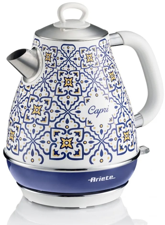 Βραστήρας Capri 2869 1,7lt 1850-2200W White-Blue-Yellow Ariete Μέταλλο