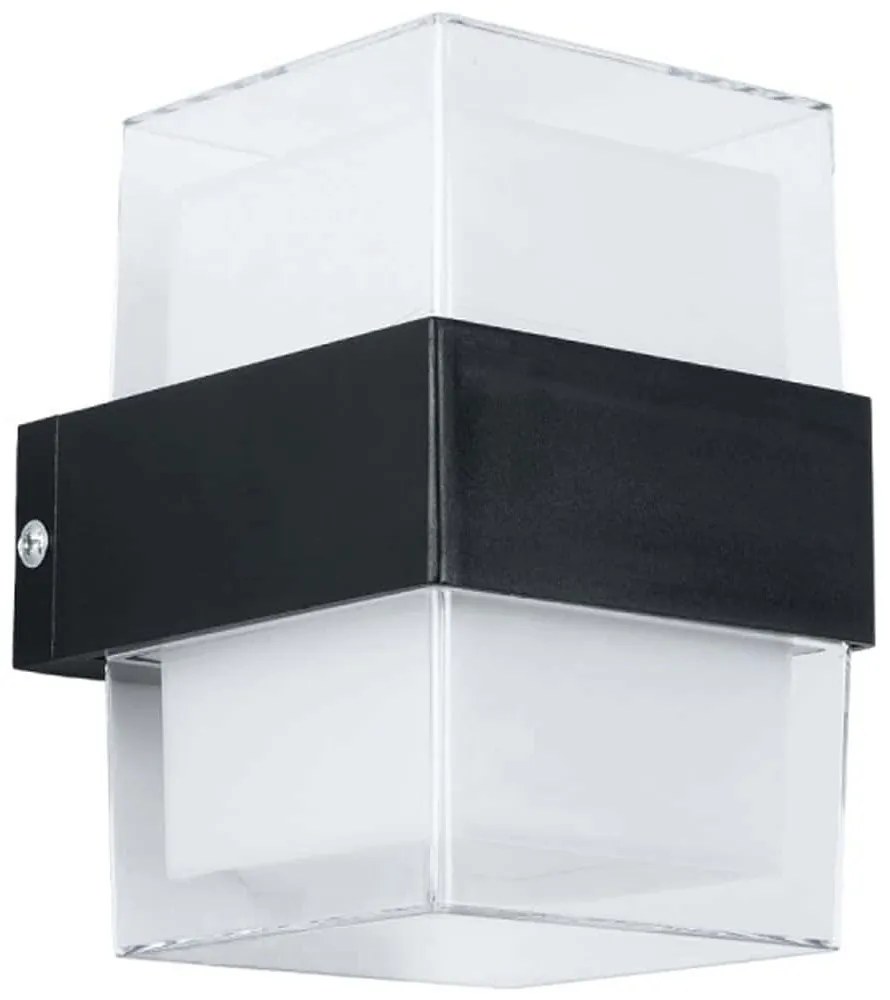Φωτιστικό Τοίχου - Απλίκα Empire 60779 10,5x9x13cm Led 1050lm 10W 2700K Black GloboStar