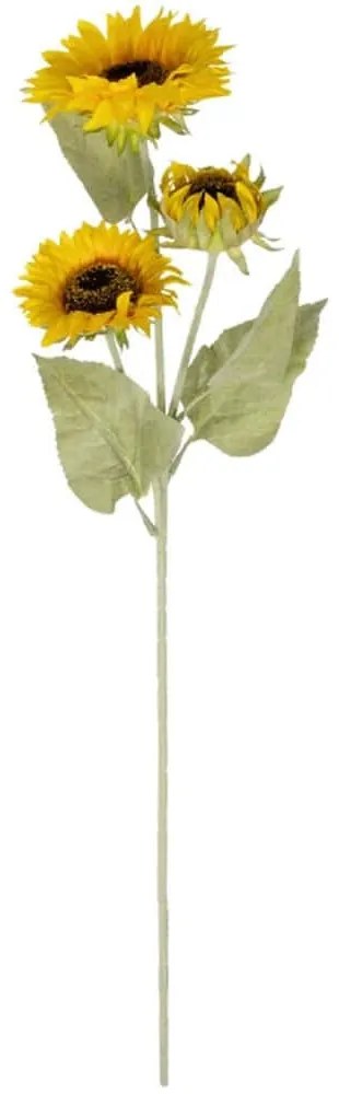 Τεχνητό Λουλούδι Sunflower 21380 90cm Yellow GloboStar Πολυαιθυλένιο