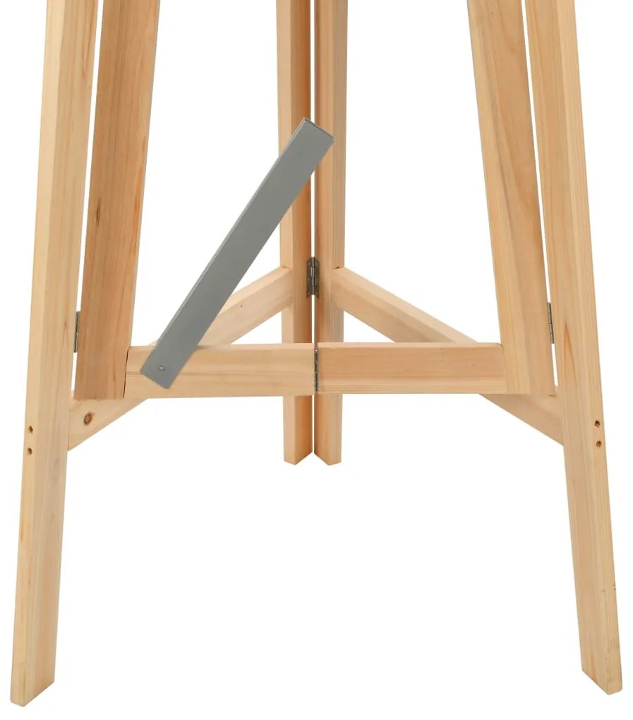 vidaXL Τραπέζι Μπαρ Πτυσσόμενο 78 εκ. από Ξύλο Ελάτης