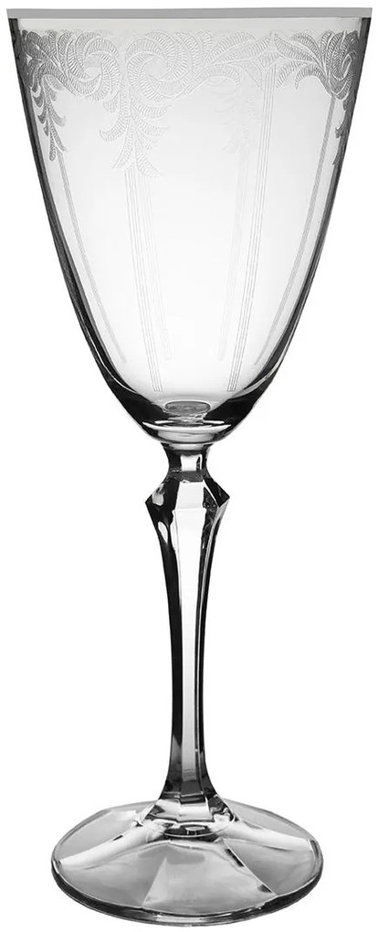 Ποτήρι Κολωνάτο Νερού 350ml Elisabeth-Q8106/S Crystalex - 6 ΤΜΧ