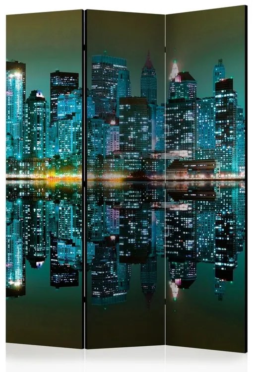 Διαχωριστικό με 3 τμήματα - Gold reflections - NYC [Room Dividers]