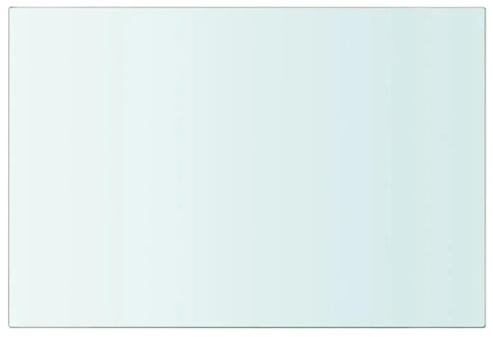 Ράφια Πάνελ 2 τεμ. Διάφανα 30 x 15 εκ. Γυάλινα - Διαφανές