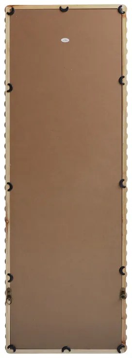 Καθρέπτης Ledalo pakoworld ξύλο σε φυσική απόχρωση 45x4.5x130εκ (1 τεμάχια)