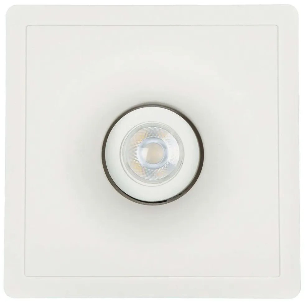 Φωτιστικό Οροφής Χωνευτό VK/09062 20,4x20,4x6,6cm 1xGU10 35W White VKLed