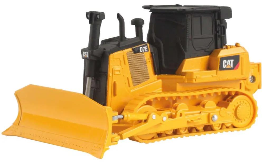 Τηλεκατευθυνόμενο Τρακτέρ Τύπου Μπουλντόζα Cat 37026002 D7E Yellow-Black Carrera Toys