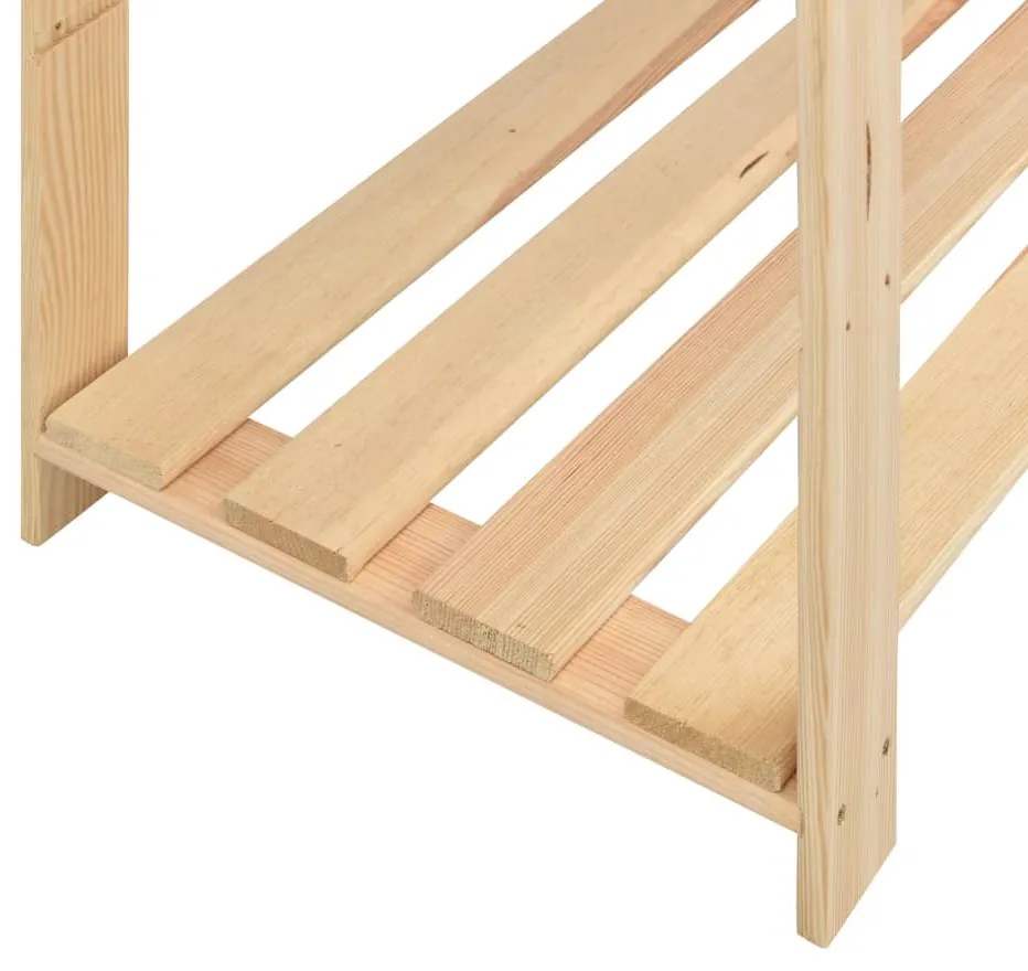 vidaXL Ραφιέρες 5 Επιπέδων 10τεμ 500 κ 170x38x170 εκ Μασίφ Ξύλο Πεύκου