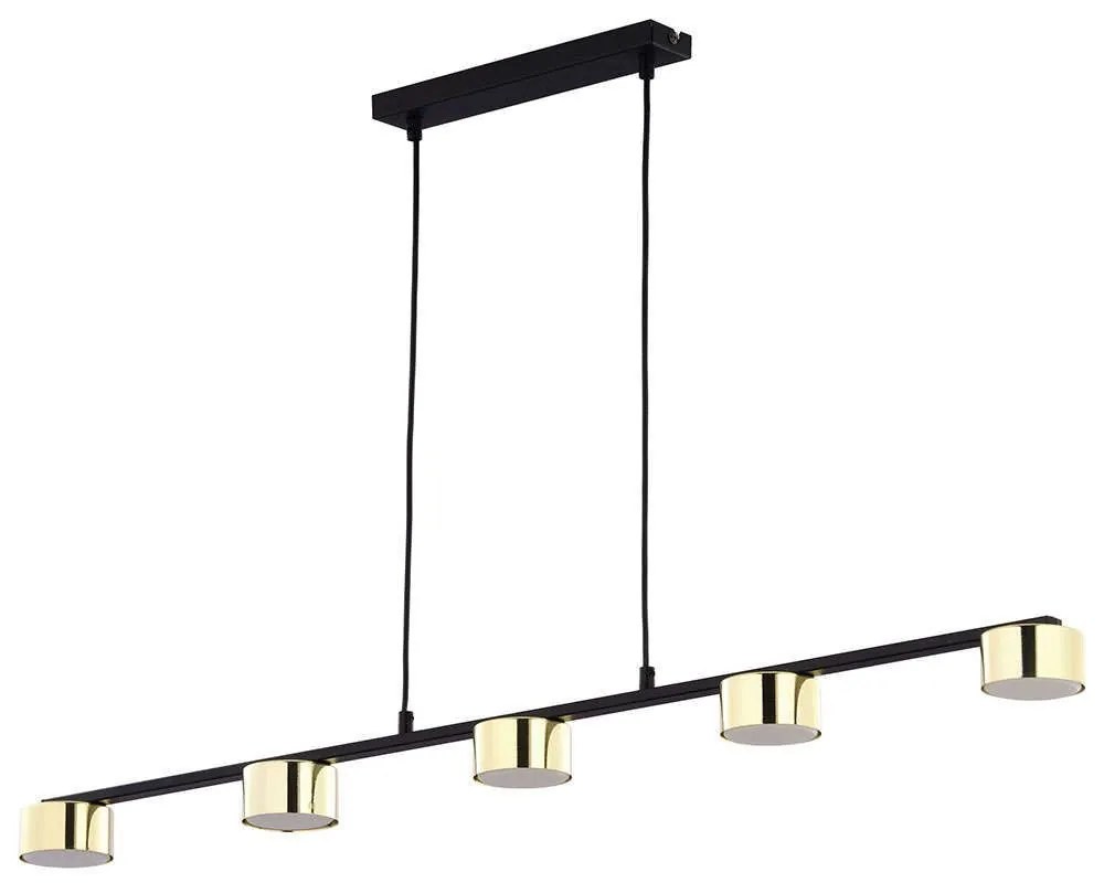 Φωτιστικό Οροφής - Ράγα Dallas 6092 5xGX53 10W 108x130cm Gold TK Lighting