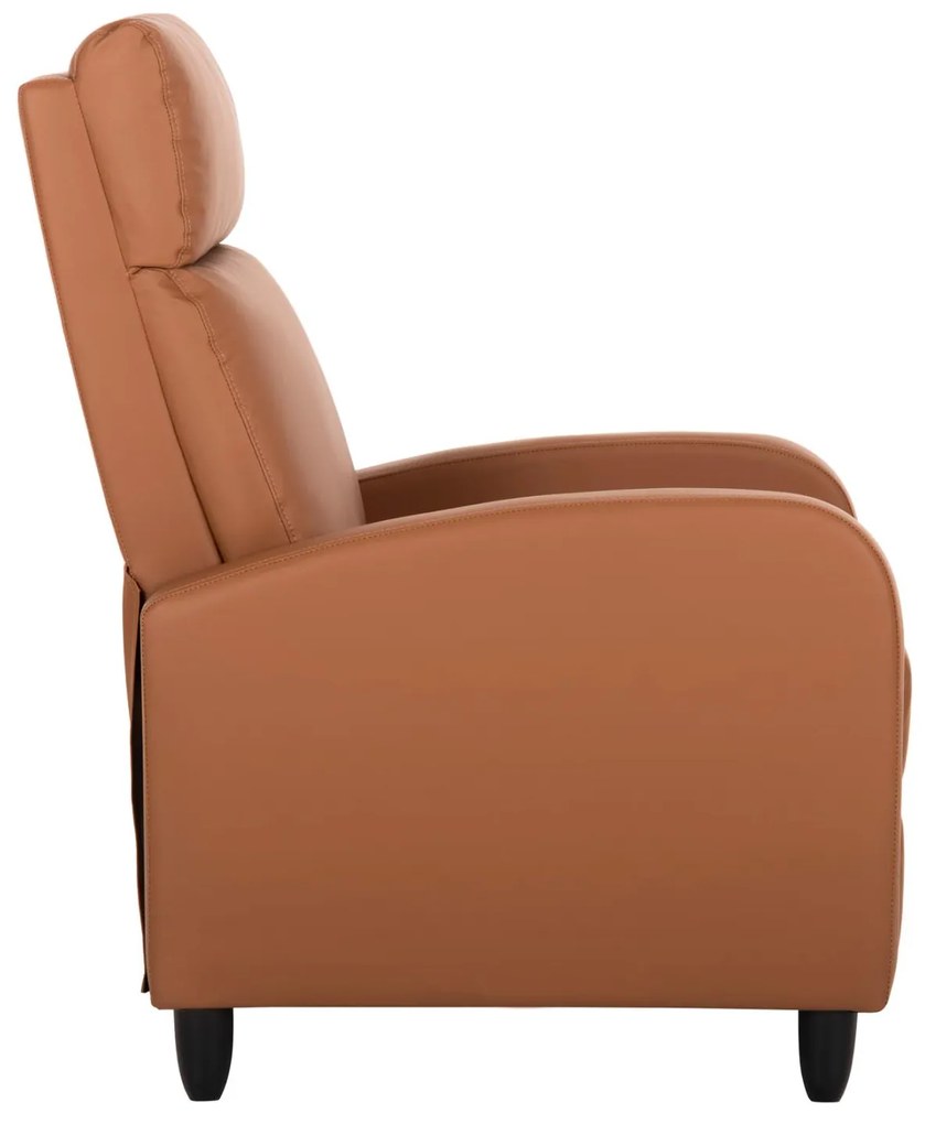 ΠΟΛΥΘΡΟΝΑ RELAX HIBER  ΚΑΦΕ PU 67,5x90x104Υ εκ. 67.5x90x104 εκ.