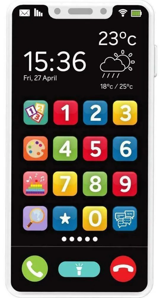 Παιχνίδι Το πρώτο Μου Smartphone Με Φως KidsMedia 22298 Multi Eldohm