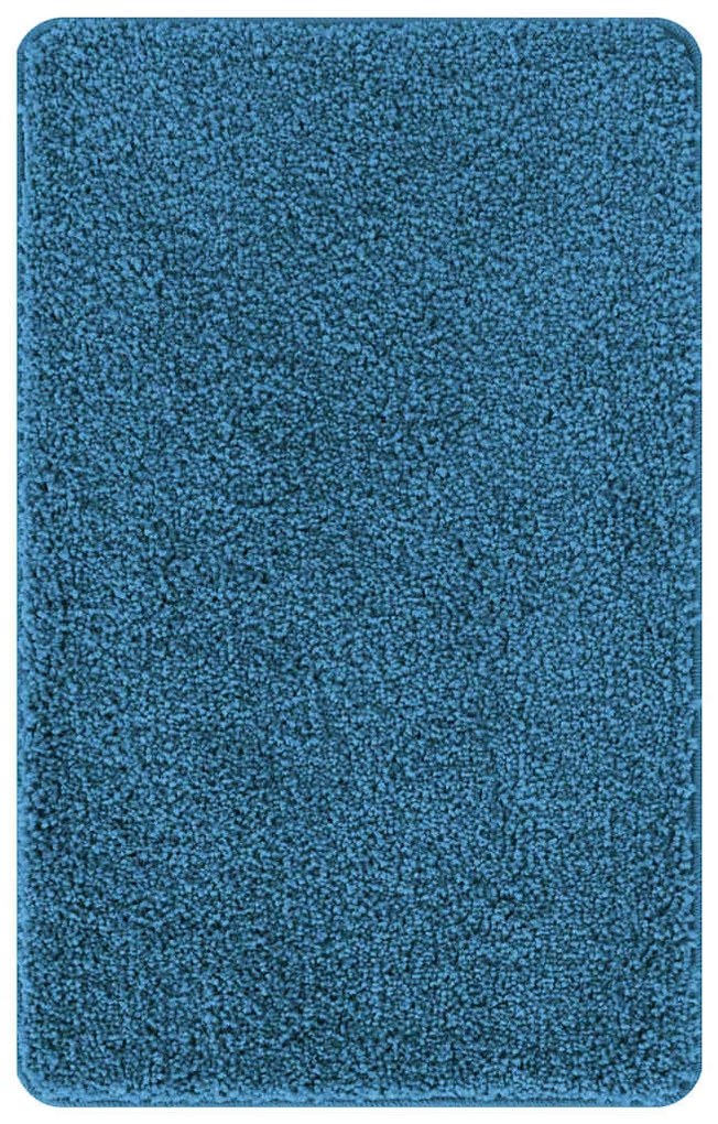 vidaXL Αντιολισθητικό μαξιλάρι μπάνιου Μπλε 60 x 90 cm PP