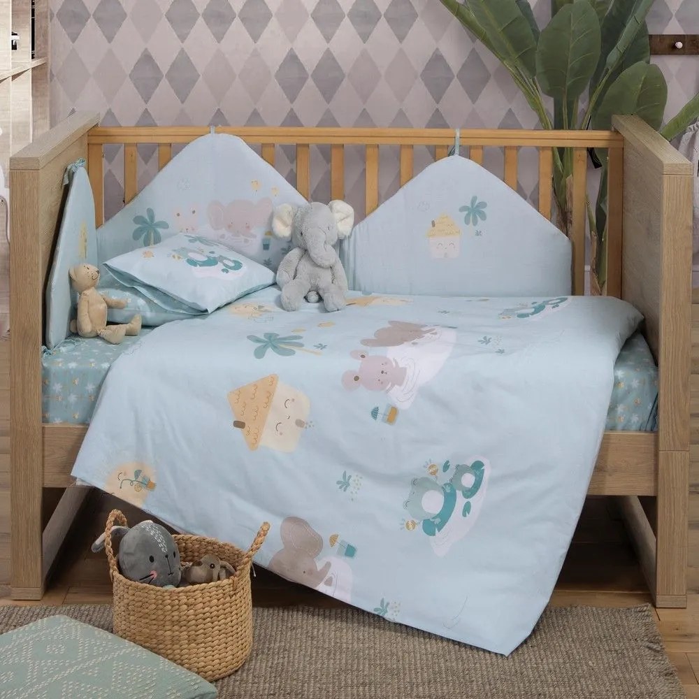 Πάντα Κούνιας Enjoy Life Aqua Nef-Nef Cotton-Polyester