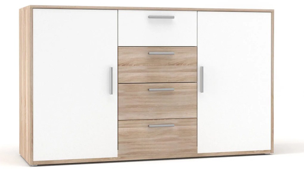 Μπουφές Rico Λευκό-Σονόμα 145x45x90cm - TO-RIC2D4S - TO-RIC2D4S