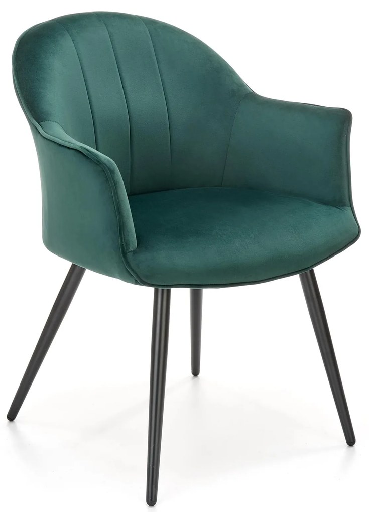 K468 chair dark green DIOMMI V-CH-K/468-KR-C.ZIELONY