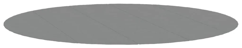 vidaXL Υπόστρωμα Πισίνας Ανοιχτό Γκρι Ø550 εκ. Πολυεστερικό Γεωύφασμα