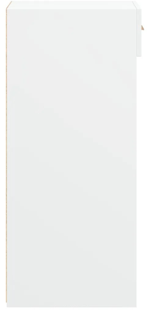 vidaXL Συρταριέρα Λευκή 50x42,5x93 εκ. από Επεξεργασμένο Ξύλο