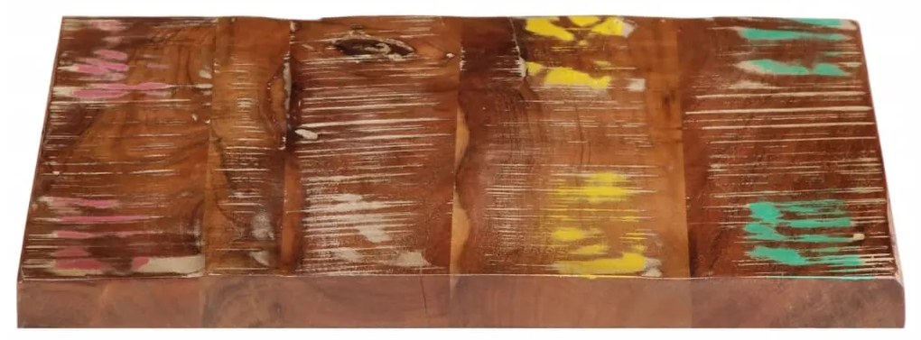vidaXL Επιφάνεια Τραπεζιού Τετράγωνη 50x50x3,8 εκ. Ανακυκλωμένο Ξύλο